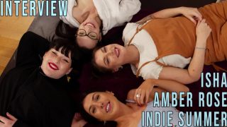 [GirlsOutWest] Amber Rose, Indie Summer, Isha (Interview / 06.22.2021)