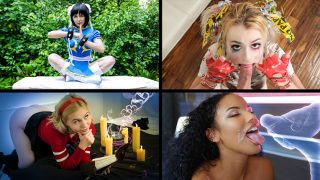 [TeamSkeetSelects] Alexa Nova, Bella Rose, Nova Cane, Lily Lane (Halloween Sluts Compilation / 10.31.2021)
